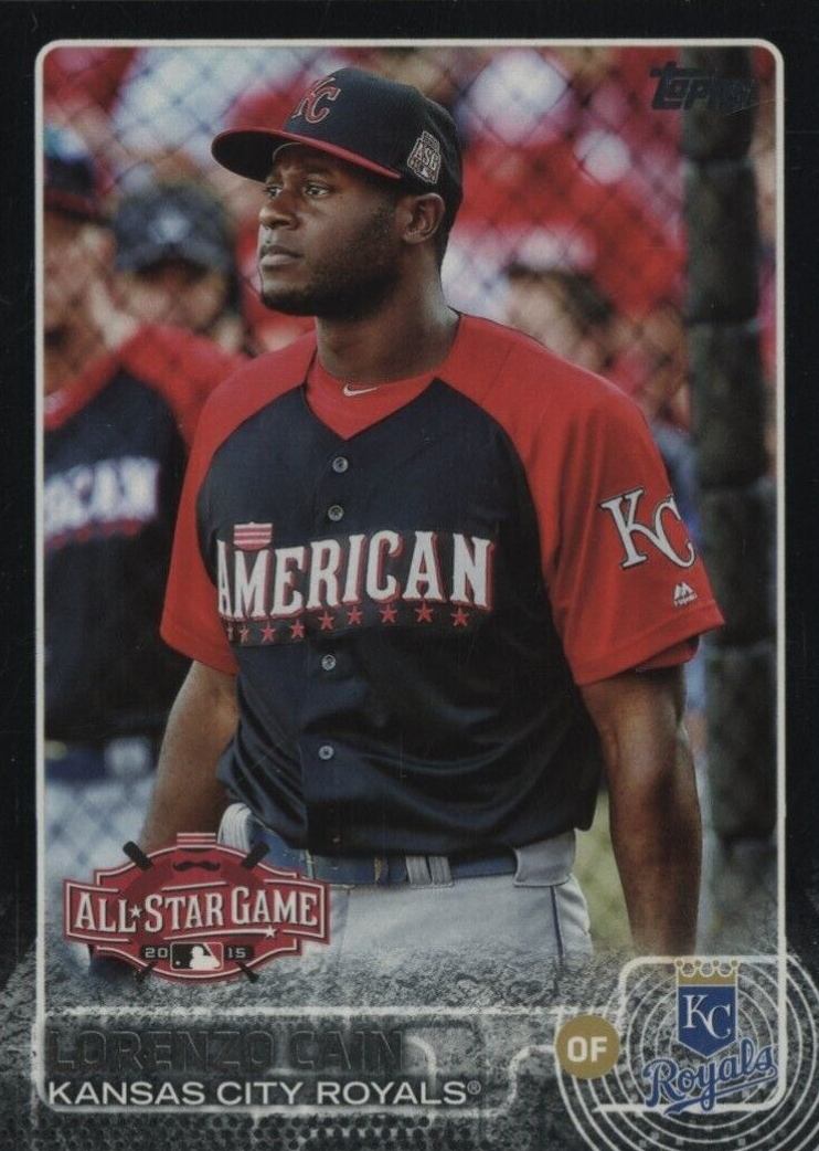 2015 Topps Update Lorenzo Cain #US76 Baseball Card