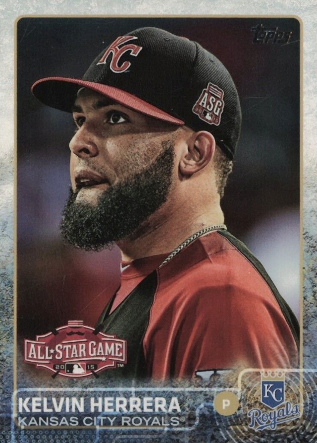 2015 Topps Update Kelvin Herrera #US63 Baseball Card