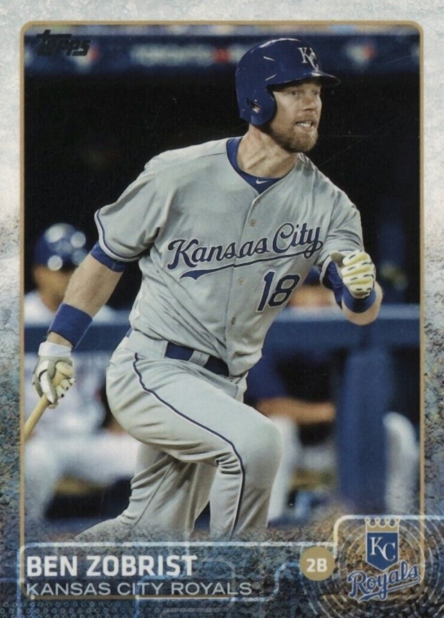 2015 Topps Update Ben Zobrist #US96 Baseball Card