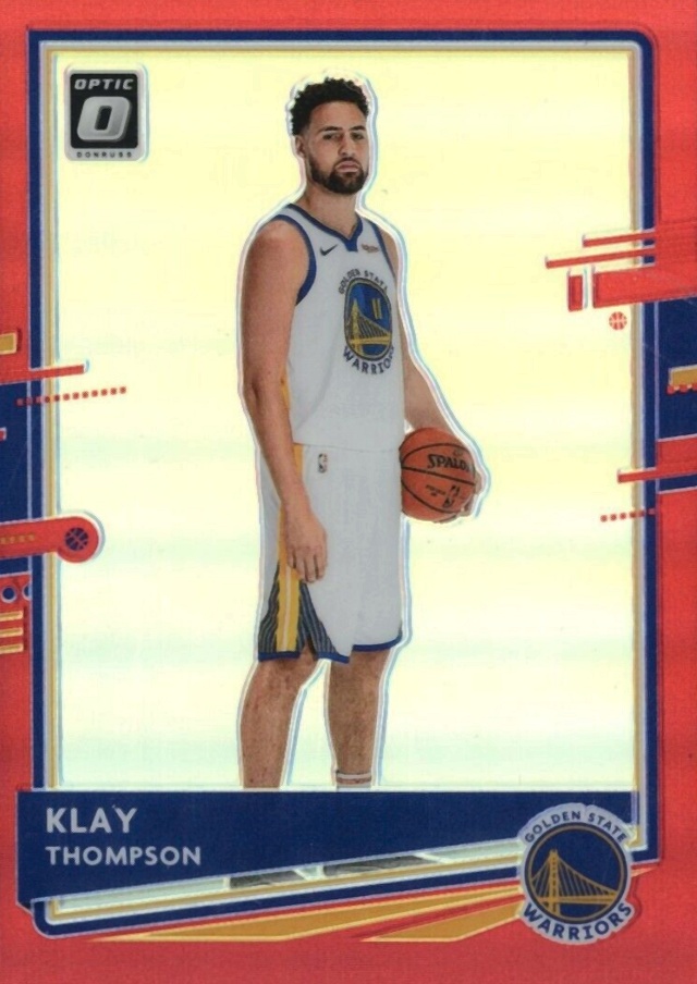 2020 Panini Donruss Optic Klay Thompson #49 Basketball Card