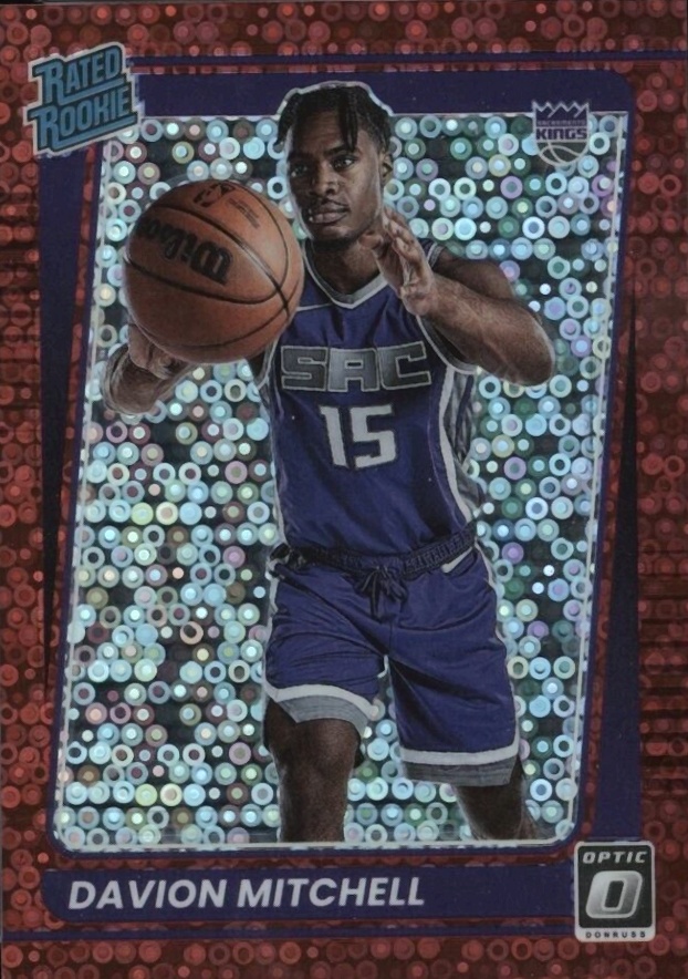 2021 Panini Donruss Optic Davion Mitchell #155 Basketball Card