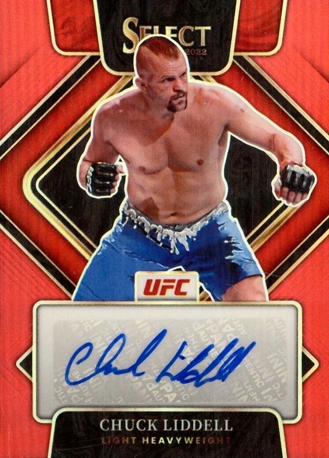 2022 Panini Select UFC Signatures Chuck Liddell #SG-CLD Other Sports Card