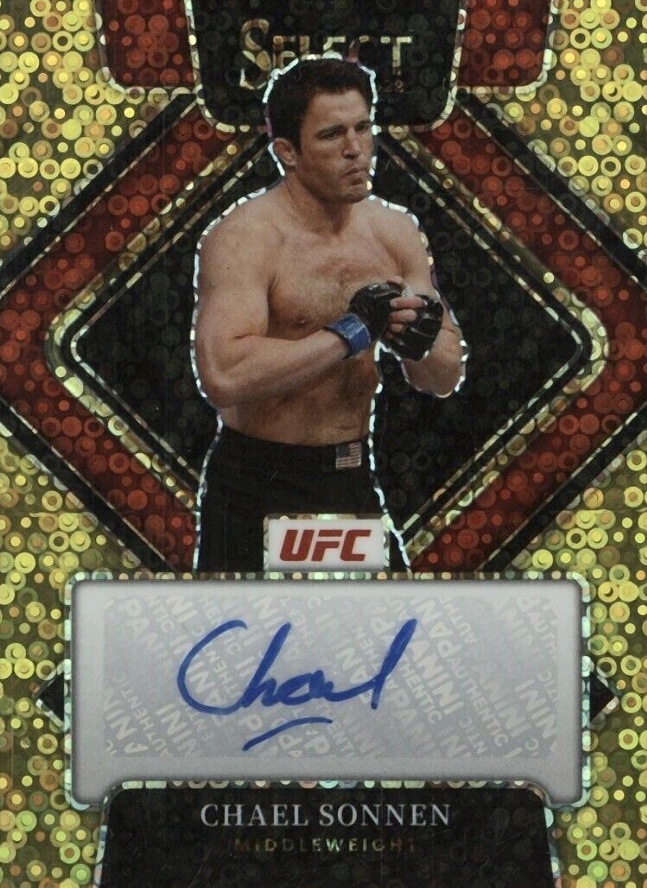 2022 Panini Select UFC Signatures Chael Sonnen #SG-CSN Other Sports Card