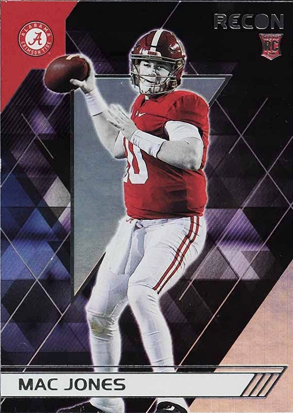 2021 Panini Chronicles Draft Picks Mac Jones #140 Football Card