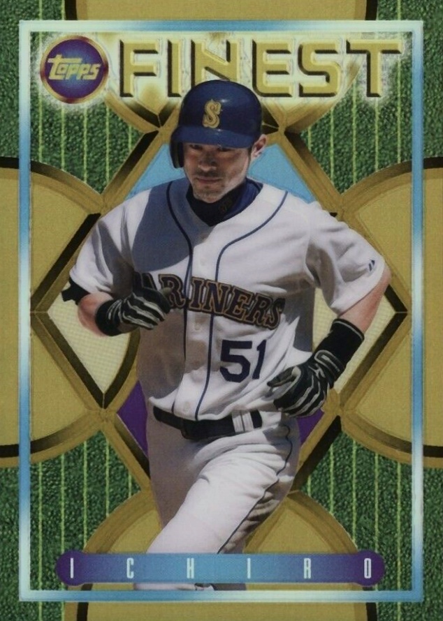 2022 Topps Finest Flashbacks Ichiro #215 Baseball Card