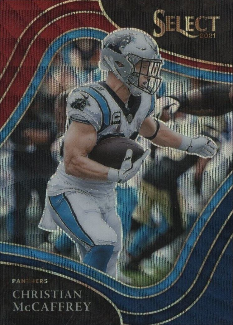 2021 Panini Select Christian McCaffrey #307 Football Card