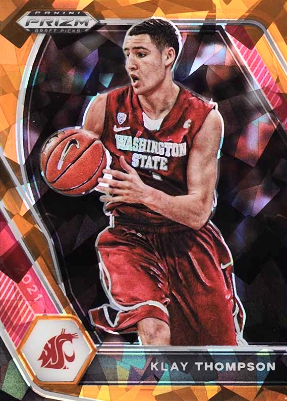 2021 Panini Prizm Draft Picks Klay Thompson #82 Basketball Card