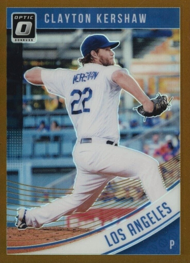 2018 Panini Donruss Optic Clayton Kershaw #120 Baseball Card