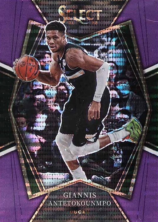 2021 Panini Select Giannis Antetokounmpo #140 Basketball Card