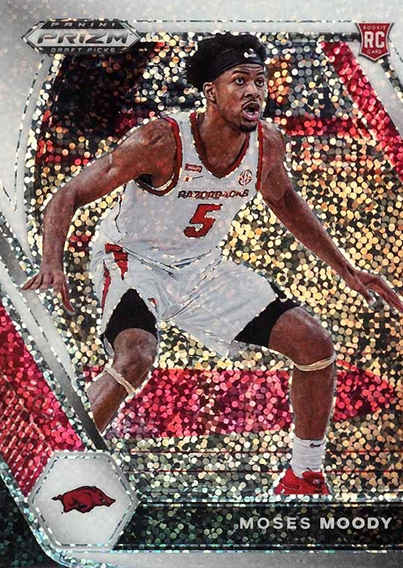 2021 Panini Prizm Draft Picks Moses Moody #11 Basketball Card