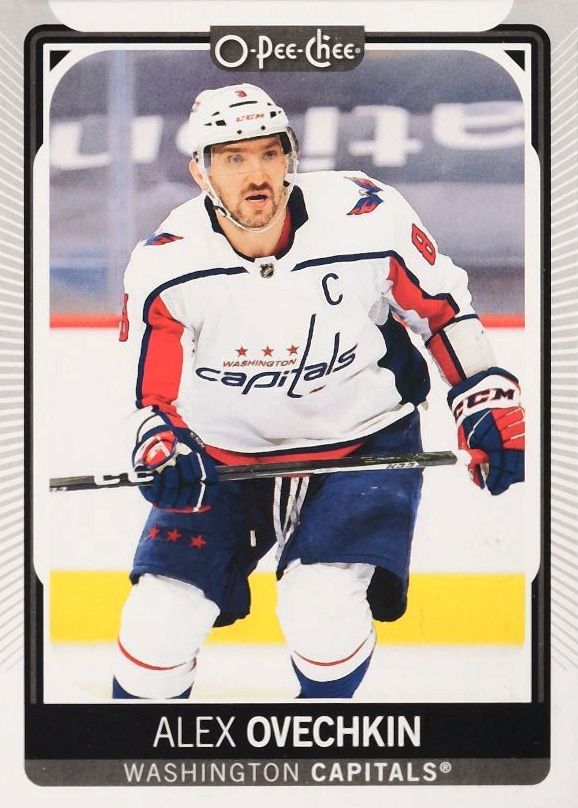 2021 O-Pee-Chee Alex Ovechkin #3 Hockey Card