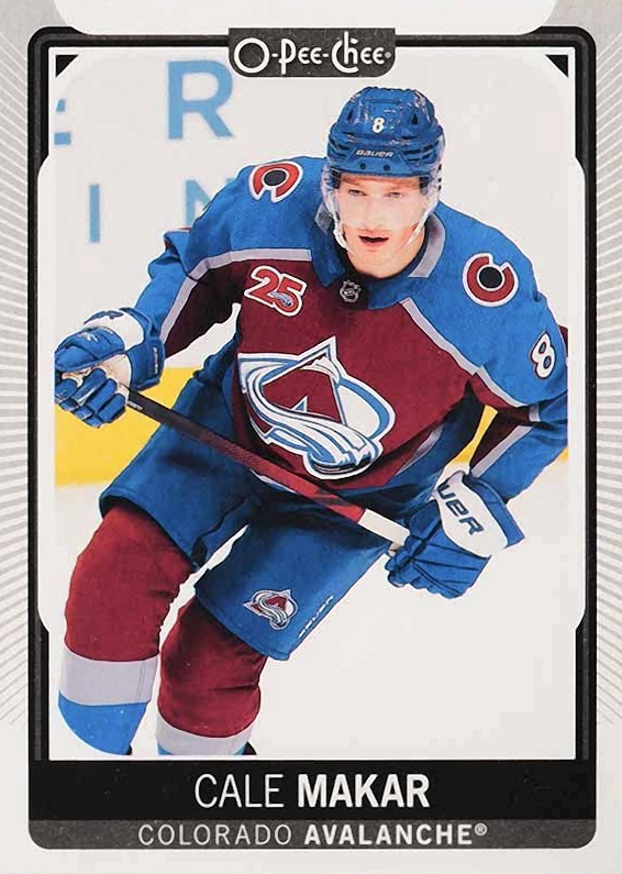 2021 O-Pee-Chee Cale Makar #96 Hockey Card