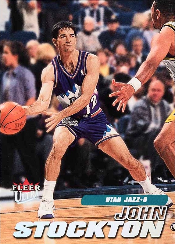 2000 Ultra John Stockton #134 Basketball Card