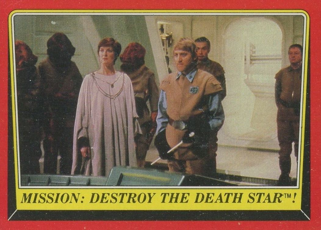 1983 Star Wars Return of the Jedi Mission Destroy #63 Non-Sports Card