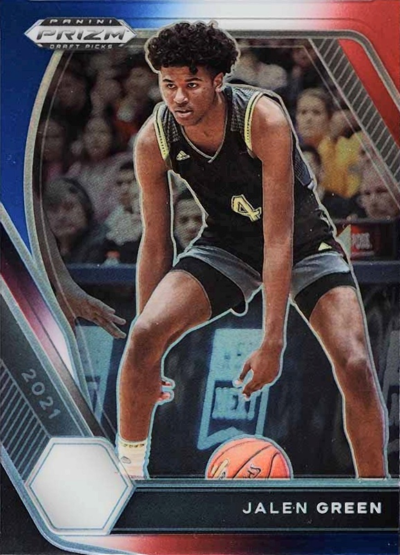 2021 Panini Prizm Draft Picks Jalen Green #4 Basketball Card