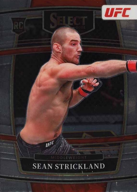 2022 Panini Select UFC Sean Strickland #11 Other Sports Card