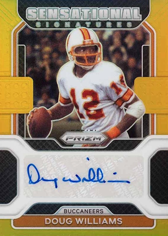 2021 Panini Prizm Sensational Signatures Doug Williams #SSDWI Football Card