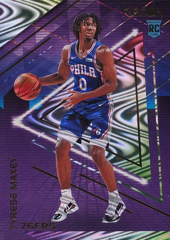 2020 Panini Recon Tyrese Maxey #39 Basketball Card