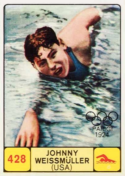 1968 Panini Campioni Dello Sport Johnny Weissmuller #428 Other Sports Card