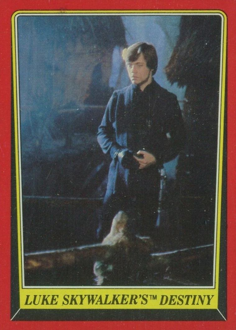 1983 Star Wars Return of the Jedi Luke Skywalker #94 Non-Sports Card