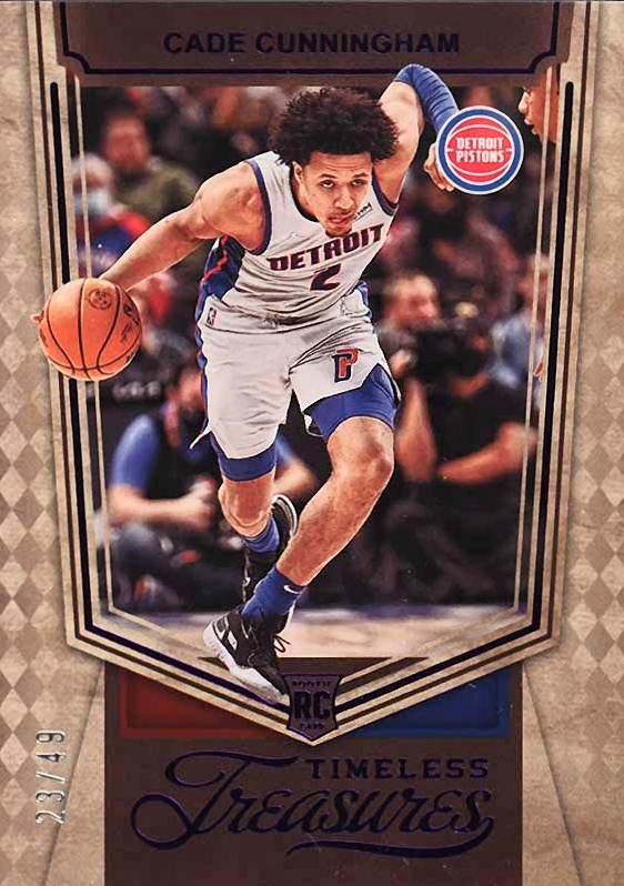 2021 Panini Chronicles Cade Cunningham #436 Basketball Card