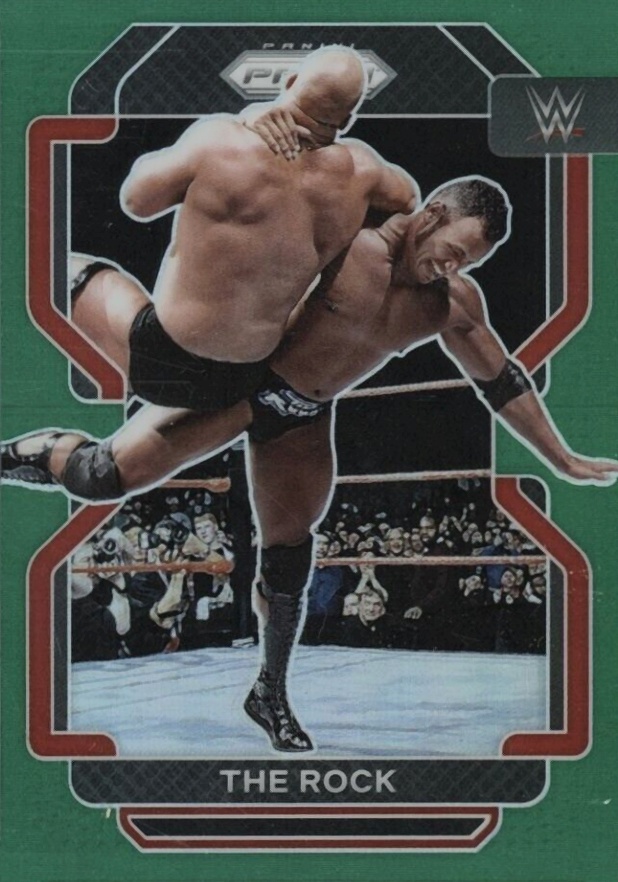 2022 Panini Prizm WWE Dwayne Johnson #191 Other Sports Card