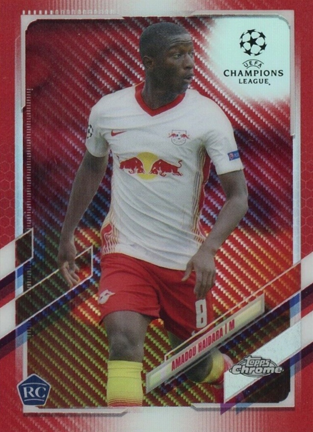 2020 Topps Chrome UEFA Champions League Amadou Haidara #23 Soccer Card