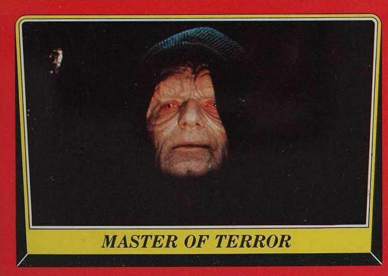 1983 Star Wars Return of the Jedi Master of Terror #117 Non-Sports Card