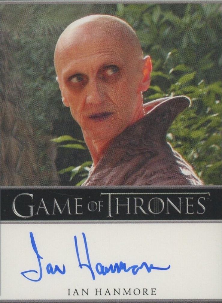 2014 Game of Thrones Season 3-Autograph Ian Hanmore # Non-Sports Card