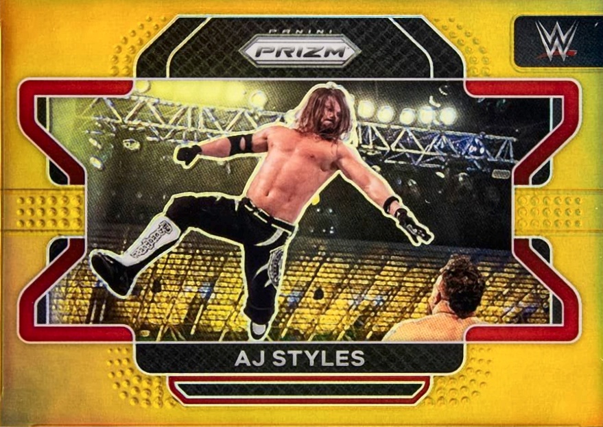 2022 Panini Prizm WWE AJ Styles #7 Other Sports Card