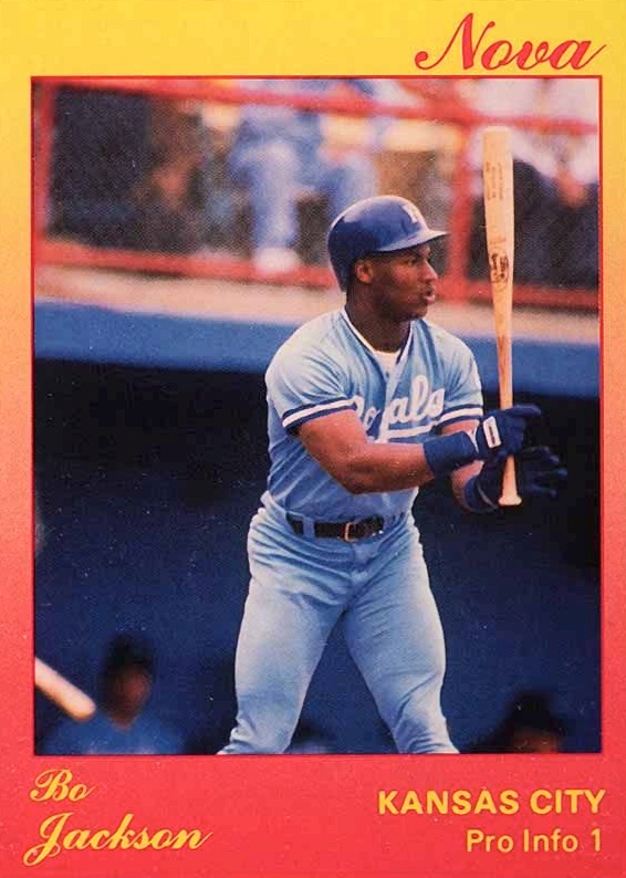 1991 Star Nova Edition Bo Jackson #32 Baseball Card