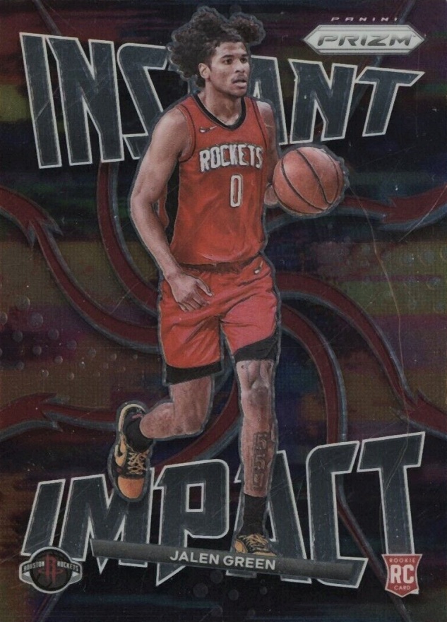 2021 Panini Prizm Instant Impact Jalen Green #25 Basketball Card