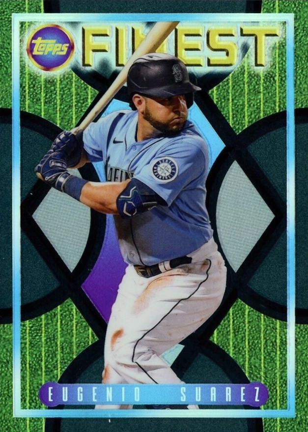 2022 Topps Finest Flashbacks Eugenio Suarez #69 Baseball Card