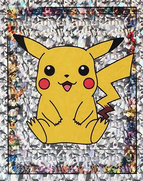 1999 Merlin Pokemon Pikachu-Prism #S1 TCG Card