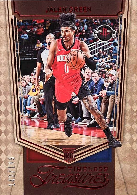 2021 Panini Chronicles Jalen Green #437 Basketball Card