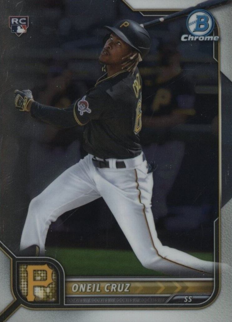 2022 Bowman Chrome Oneil Cruz #45 Baseball Card