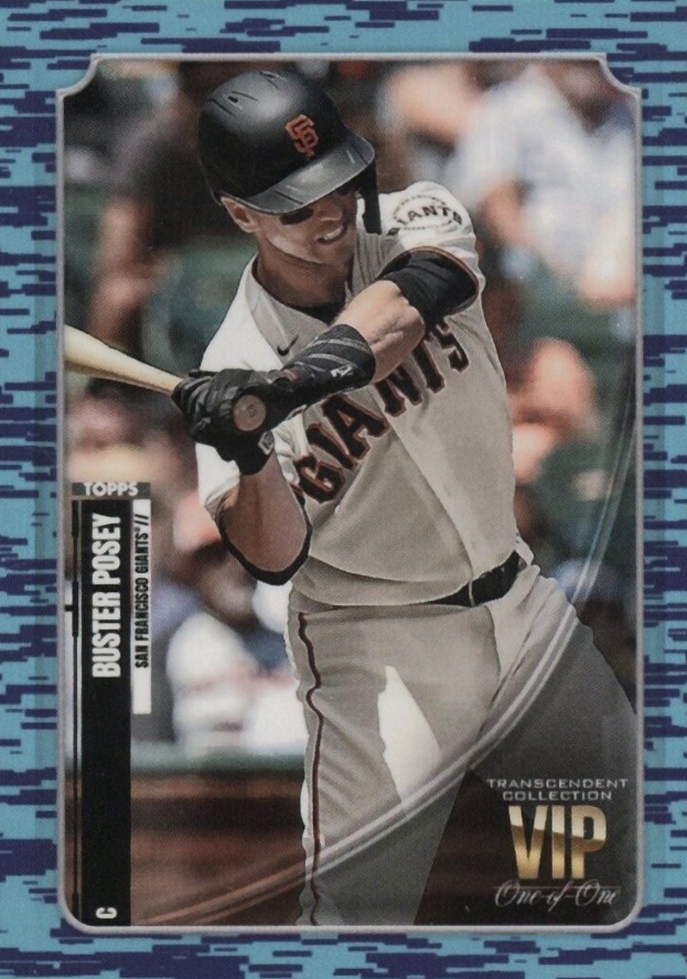 2021 Topps Transcendent VIP Party Buster Posey #VIP53 Baseball Card