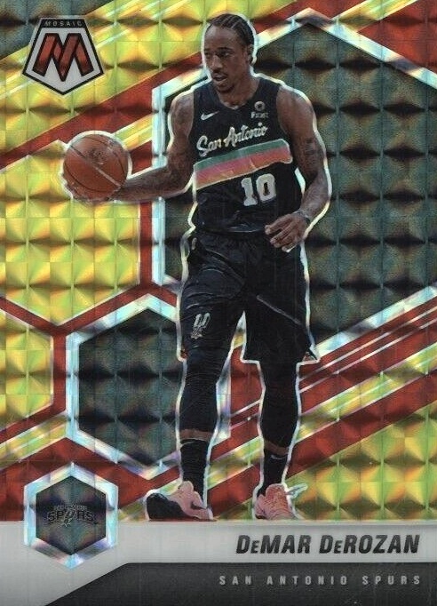 2020  Panini Mosaic DeMar DeRozan #133 Basketball Card