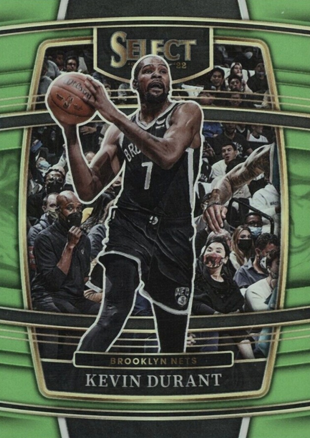 2021 Panini Select Kevin Durant #50 Basketball Card