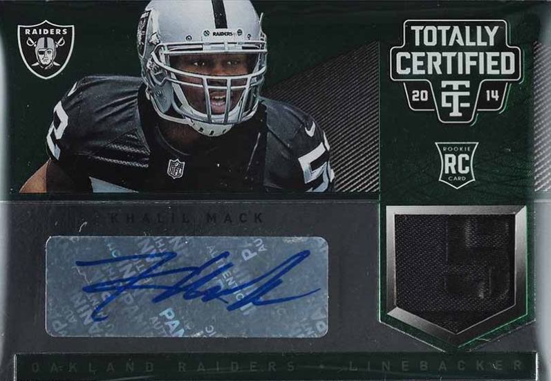 2014 Panini Totally Certified Khalil Mack #191 Football Card