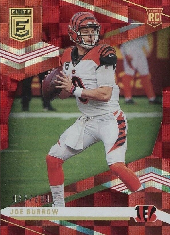 2020 Panini Chronicles Elite Update Joe Burrow #201 Football Card