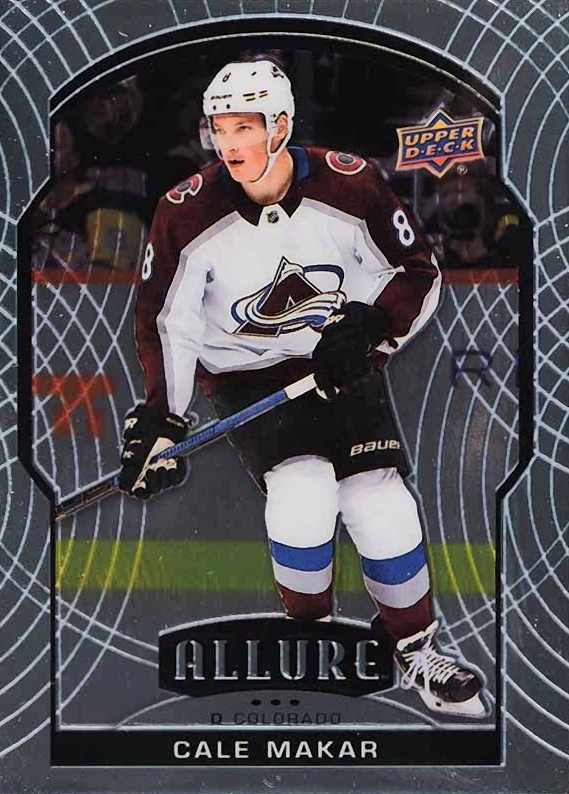 2020 Upper Deck Allure Cale Makar #6 Hockey Card