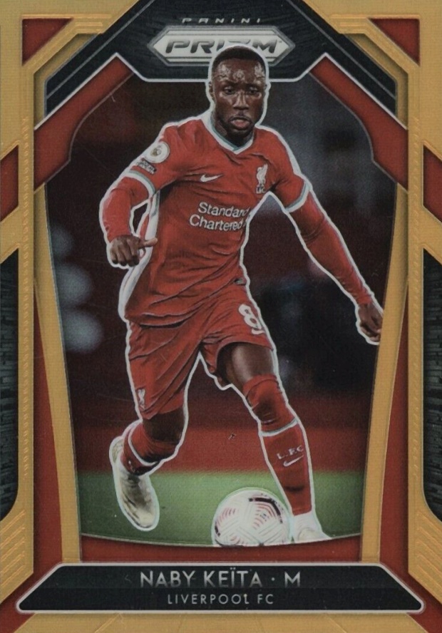 2020 Panini Prizm Premier League Naby Keita #250 Soccer Card