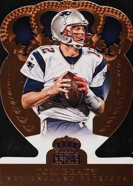 2014 Panini Crown Royale Tom Brady #87 Football Card