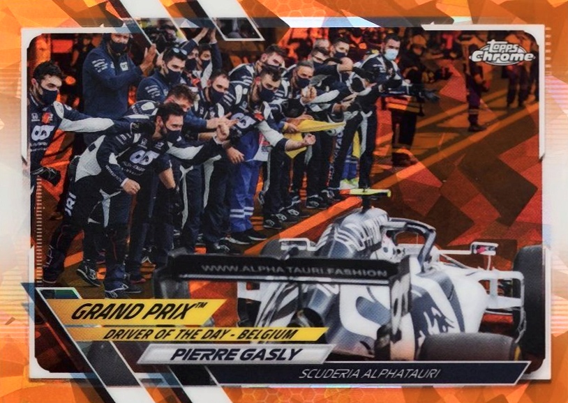 2021  Topps Chrome Formula 1 Sapphire Edition Pierre Gasly #164 Other Sports Card