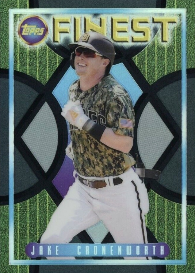 2022 Topps Finest Flashbacks Jake Cronenworth #95 Baseball Card