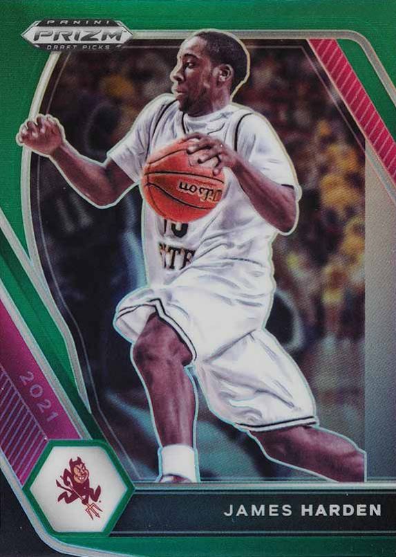 2021 Panini Prizm Draft Picks James Harden #53 Basketball Card