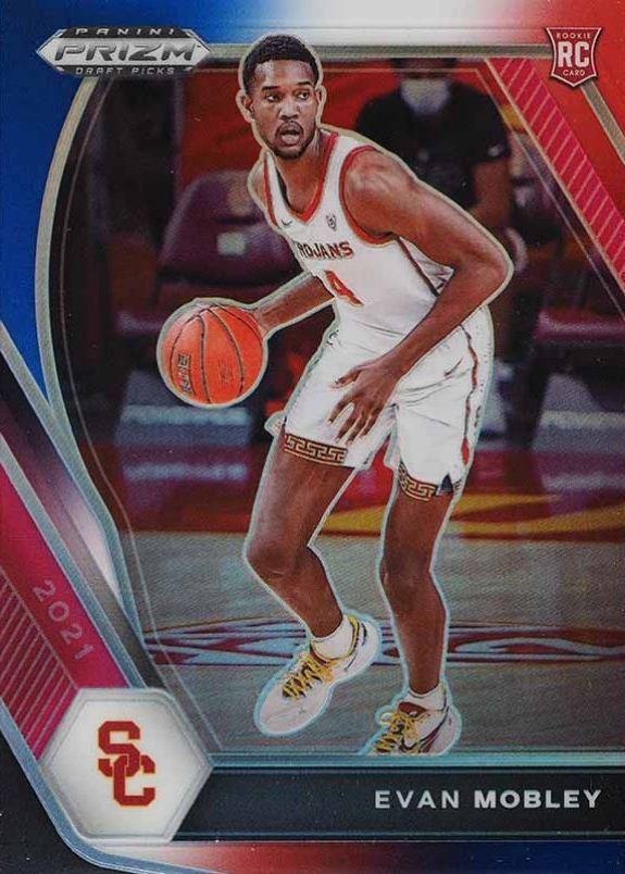 2021 Panini Prizm Draft Picks Evan Mobley #2 Basketball Card