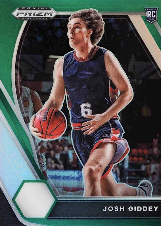 2021 Panini Prizm Draft Picks Josh Giddey #17 Basketball Card