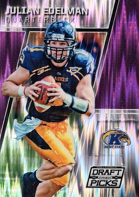 2016 Panini Prizm Collegiate Draft Picks Julian Edelman #54 Football Card